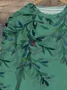 Women's Botanical Floral Spring Crew Neck Sweatshirt