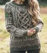 Crew Neck Animal Casual Sweater