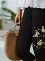 Women's Casual Butterfly Spring Print Leggings