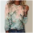 Crew Neck Pop Art Print Casual T-Shirt
