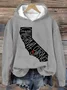 Women's California Strong Pacific Palisades Printed Sweatshirt