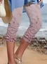 Women's Floral Spring and Autumn Printed Casual Fashion Leggings