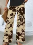 Women's Spring Floral Casual Tank Top Pants Two Piece Suit