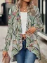 Women's Floral Spring Print Casual Fashion Cardigan