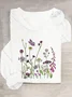 Realaxed Wildflowers Casual Long Sleeve Shirt