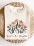 Casual Floral T-Shirt