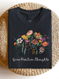 Casual Floral T-Shirt
