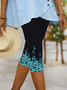 Women's Floral Print Spring Casual Leggings