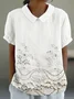 Plain Loose Simple Blouse
