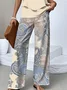 Regular Fit Casual Two-Piece Set With No