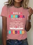 Being A Grandma Doesn't Make Me Old It Makes Me Blessed Cotton T-Shirt
