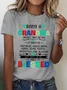 Being A Grandma Doesn't Make Me Old It Makes Me Blessed Cotton T-Shirt