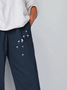 Women's Floral Print Casual Pants