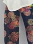 Women's Floral Print Casual Pants