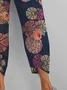 Women's Floral Print Casual Pants