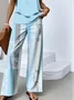 Multicolor Block Regular Fit Casual Two-Piece Set With No