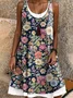Casual Regular Fit Floral Dress With No