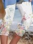 Cotton Regular Fit Casual Floral Pants