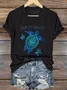 Women's Gulf of Mexico Print V-Neck T-Shirt