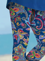 Women's Floral Print Casual Leggings