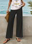 Women's Dragonfly Print Casual Suspender Pants Two-Piece Set