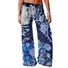 Loose Gradient Pattern Simple Pants