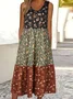 Casual Cotton Regular Fit Dress With No