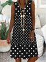 Regular Fit Casual Dress With No