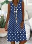 Regular Fit Casual Dress With No