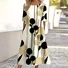 Floral Regular Fit Crew Neck Casual Dress With No