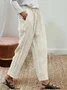 Women's Striped Print Casual Pants