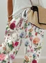 Women's Floral Print Casual Pants