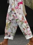 Women's Floral Print Casual Pants