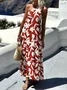 Regular Fit Casual Cotton Dress With No