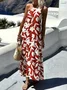 Regular Fit Casual Cotton Dress With No