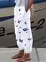 Loose Butterfly Casual Pants