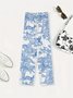 Casual Loose Animal Picture Pants
