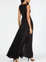 Women's Bodycon Tank Crew Neck Daily Going Out Casual Plain Summer Ankle Pants Jumpsuit Romper