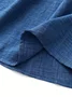 Women's  H-Line Wide Leg Pants Daily Going Out Pants Navyblue Casual Plain Spring/Fall Pants
