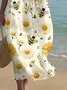 Vacation Regular Fit Daisy Dress With No