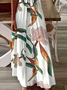 Women's Floral Print Casual Slip Dress