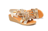 Summer New Ethnic Style Fish Mouth Foot Elastic Band Wedge Heel Fashion Leisure Large Size Women's Elastic Band Roman Rhinestone Sandals