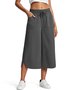 Women's  H-Line Wide Leg Pants Daily Going Out Pants Purplish blue Casual Pocket Stitching Plain Summer Pants
