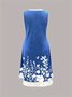 Spring And Summer Casual Women's Round Neck Vest Dress