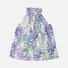 Gradient Pattern Casual Halter T-Shirt