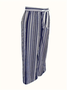 Loose Striped Simple Pants