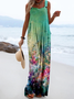 Others Gradient Pattern Boho Jumpsuit