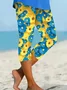 Women's Floral Print Casual Leggings