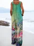 Others Gradient Pattern Boho Jumpsuit