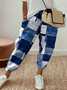 Women's Geometric Print Casual Pants
